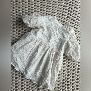 H&M 3T girls cream dress